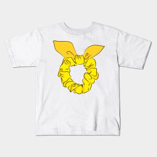 cute hair scrunchie Kids T-Shirt